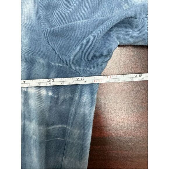 Time and Tru Tie Dye Short Sleeve Blouse Size Large - Picture 7 of 7